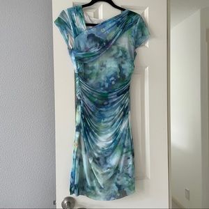 Kay Unger Mesh Dress